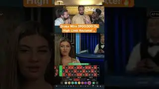 Drake Wins $900,000 On High Limit Roulette! #drake #roulette #casino #maxwin #highroller #hugewin