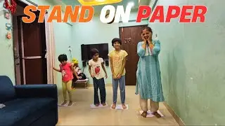 Stand on Paper Challenge 📝🦶