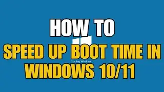Как ускорить загрузку Windows 10/11 | Ускорьте загрузку вашего ПК