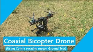 Coaxial Inline Bicopter 동작 테스트