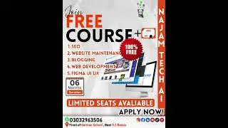 🎓 Join FREE Certified Courses &ndash; For Boys & Girls (Matric & Intermediate Students) by@NajamTech_AI
