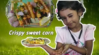 crispy sweet corn/snacks/Choppu samayal/crispy and crunch corn snacks