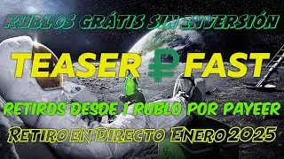 Teaser Fast c&oacute;mo funciona 2025 🪙 Teaserfast hack 💰 Teaserfast ru paga 💵 Rublos gratis payeer 2025