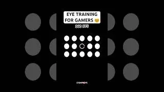 Get Better Aim with this 360 FPS Eye Training #gaming #shorts