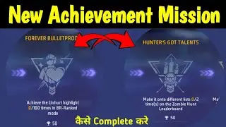 HUNTER'S GOT TALENTS | FOREVER BULLETPROOF | New Achievement Mission Free Fire 
