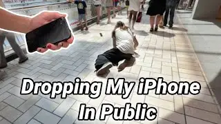 Dropping my iPhone in Public
