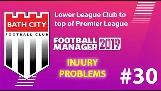 Football Manager 2019 | Lower League to win premier league | Bath FC Preseason starts with injuries