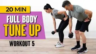 Move Better Feel Younger: Combo HIIT for Strong Over 50's| Dumbbell + Bodyweight | Workout 5