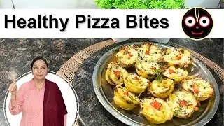 Healthy lentils pizza bites 🤯 #pizza 🍕 