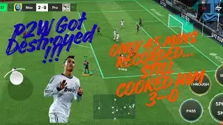Started Recording After 45 Minutes, Still the 3&ndash;0 Win Was Too Savage | FC Mobile Division Rivals H2H