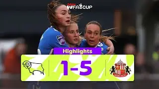 Derby County 1-5 Sunderland | Third Round | Adobe Women's FA Cup 2025-26