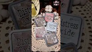 Unboxing Vintage Stationery Haul 🩷🩵🤎 Ranger Tim Holtz Distress Oxide #stationeryhaul #asmr #unboxing