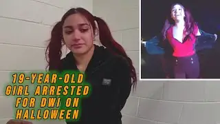 19-Year-Old Girl with Multiple Open Containers Arrested for DWI on Halloween