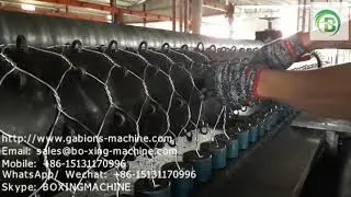 gabion mesh  machine；MACCAFERRI Gabion Mesh Machine