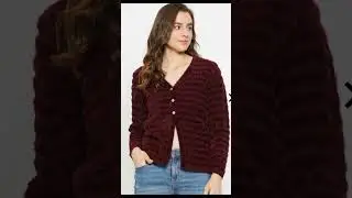 Ajio sweater for women brand -MADME #sweaterforwomen #ajiosweater #ajiowomensweater #ajiowinterhaul