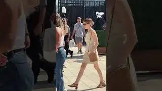 Anna Kendrick was spotted arriving to the 2025 US Open 🎾 #shorts