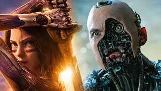 ALITA ANJO DE COMBATE UM CIBORGUE DE PODER DEVASTADOR EM UM MUNDO CYBERPUNK EM RUINAS