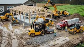 Miniature Construction &ndash; Rebuilding a Warehouse After the Fire