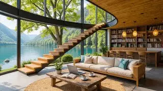 Spring Morning Piano at Living Room| Soft Piano Music for Calm Energy, Study & Work
