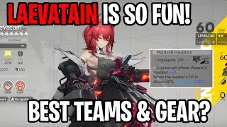 Laevatain BEST Teams & Early-Game Gear Setup?! INSANE AoE Damage [Arknights: Endfield]
