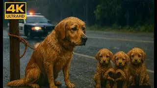 Kind Man Rescues an Abandoned Mother Dog and Her Puppies | Heartwarming Story