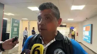 CHIMA RUIZ, EDU PÉREZ, MISAEL PEDROZA Y ALONSO ESCOBOZA TRAS EL PARTIDO DE IDA EN LA GRAN FINAL