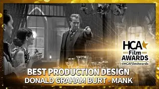 Mank wins Best Production Design at the 4th Annual HCA Film Awards