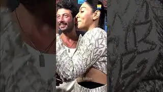 OMG 😳🥰 #AkanshaPuri Kissed #JadHadid again at #PalakPurswani's  birthday 😻😻 #MovieTalkies
