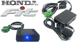 Adaptador bluetooth no som do Honda Fit 2008 primeira geração