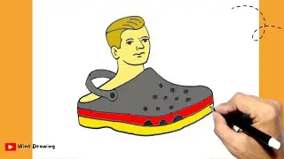 How to Draw Toni crocs