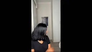 From Curly to SILKY &mdash; My Smoothest Blowout Yet 😭✨ | Natural Hair Transformation