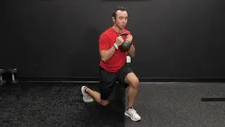 Split Squat Iso Kettlebell Chop/Lift