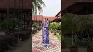 Batik Dress By JafiQaCouture #jafiqacouture #batiklangkawi #batikmalaysia #batikdress #dressbatik