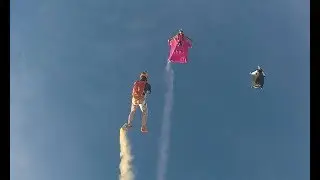 Wingsuit Rope Swing world Premiere