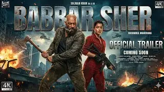 BABBAR SHER -  Trailer | Salman Khan | Rajinikanth | Rashmika M | An Atlee Film | In 2026