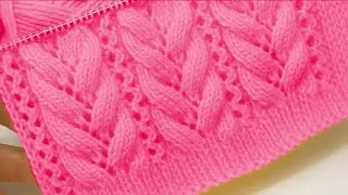 बहुत सुंदर और आसान बुनाई डिजाइन| knitting pattern for cardigan scarf sweater baby boy girl