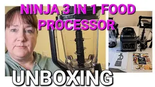 NINJA 3 IN 1 FOOD PROCESSOR 🤩 UNBOXING🤩