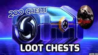 Heroes of the Storm - Loot Chest Opening - 200 Chests (HotS Gameplay)