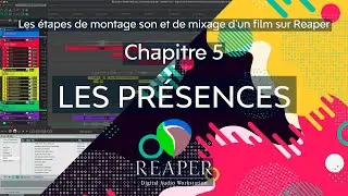 #14 Sound editing and mixing of a film on REAPER #5. SCENE 1, THE PRESENCES