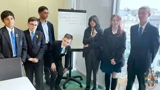 St George's School, Edgbaston's Next Generation Awards team at the Semi-finals 2024