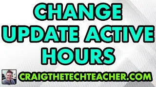 How To Change Active Hours For Windows 10 Updates (2022)