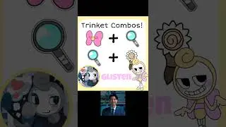 Dandys world trinket combos for normal toons| dandys world oc art trinkets