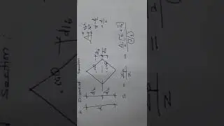 Shape factor for Diamond  section