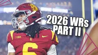 2026 WIDE RECEIVERS- PART 2! 2026 Rookie Prospects/Rookie Draft Strategy