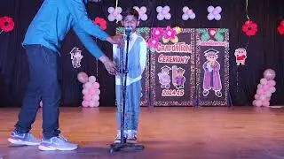 Tiny Voice, Big Impact 🎤 | Speech by a Little Graduate | GNPS Bina Graduation Ceremony 2025
