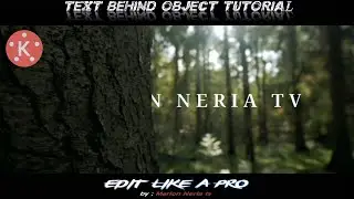 How to make Text Behind Object in KineMaster ( Tagalog Tutorial )