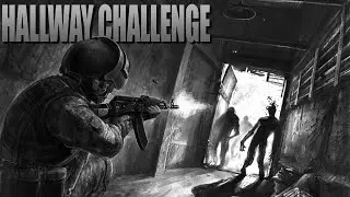 HALLWAY CHALLENGE (New Map)(Call of Duty Zombies Mod)