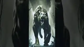 giant black panther monster looking for prey #shorts #shortsfeed #video #ai