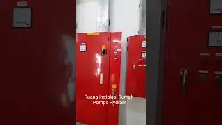 Ruang instalasi rumah pompa hydrant