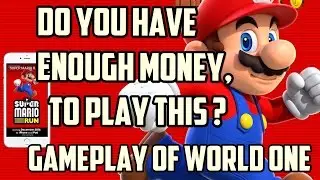 Super Mario Run Game Play | World One | Hindi Version